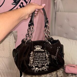 Vintage juicy couture royal princess hobo bag